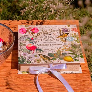 Sabonetes barra cremoso Dani Fernandes kit 4 unidades 90 g