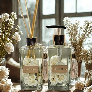 Kit Difusor e Sabonete Dani Fernandes Tênue Mini Rosas 250 Ml