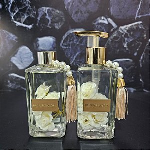 Kit Difusor e Sabonete Dani Fernandes Tênue Mini Rosas 250 Ml