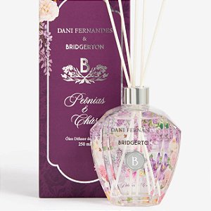 OLEO DIFUSOR DE AROMAS PEONIAS E CHAS 250ML Dani Fernandes & Bridgerton