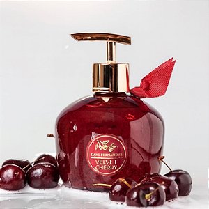 SABONETE LIQUIDO VELVET CHERRY 350ML - Dani Fernandes Cereja