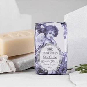 Sabonete em barra vegetal Madressenza lavanda toscana 180 g
