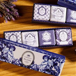 kit de sabonetes em barra Madressenza santo cielo 115 g