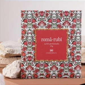 Sachê perfumado Madressenza romã rubi 80 ml