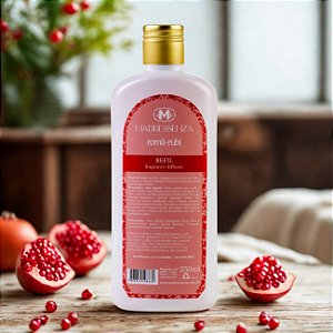 Refil sabonete líquido Madressenza romã rubi 250 ml