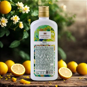 Refil sabonete líquido Madressenza floral lemon 250 ml