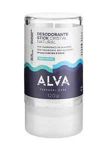Desodorante stick kristall sensitive Alva sem perfume 120 g