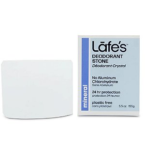 Desodorante natural cristal stone Lafe's sem perfume 155 g