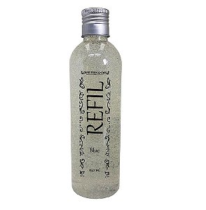 Refil sabonete líquido Dani Fernandes blue glitter 250 ml