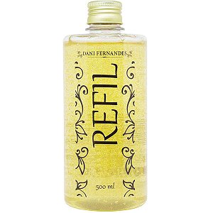 Refil sabonete líquido Dani Fernandes flor de figo glitter 500 ml