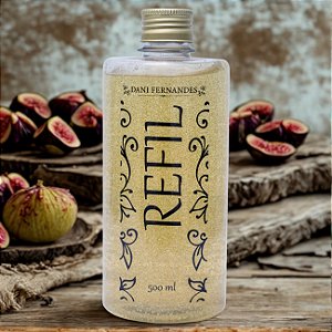 Refil sabonete líquido Dani Fernandes flor de figo glitter 500 ml