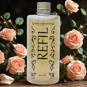 Refil sabonete líquido Dani Fernandes tênue glitter 500 ml