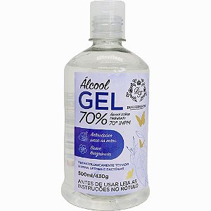 Álcool em gel Dani Fernandes 70% aromatizado 500 ml