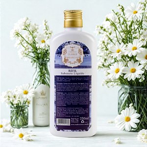 Refil sabonete líquido Madressenza flores brancas 250 ml