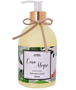 Sabonete líquido Boutique de Aromas capim limão 380 ml