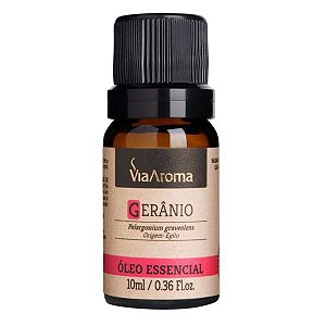 Óleo essencial Via Aroma gerânio 10 ml