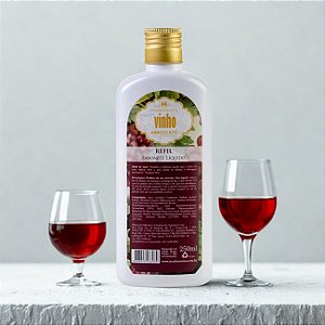 Refil sabonete líquido Madressenza vinho 250 ml