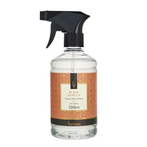 Água perfumada Via Aroma Black Vanilla 500 ml