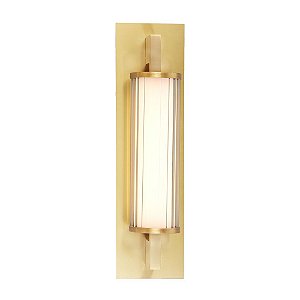 Arandela Lampe 385x11 LED 8W 3000K Bronze e Transparente Bella HC003