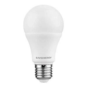 Lâmpada LED Bulbo A65 Dimerizável E27 2700K Quente 11W Bivolt Save Energy