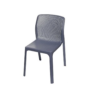 Cadeira Vega Sem Braço em Polipropileno ORDESIGN OR-1103 PP Preta