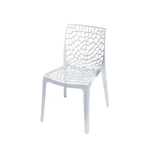 Cadeira Gruvyer em Polipropileno ORDESIGN OR-1148-BR Branca