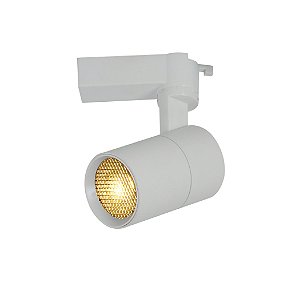 Spot LED P/Trilho Flos Of 10W 4.000K 10,5x6cm Branco Nordecor 6173