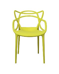 Cadeira Aviv Polipropileno Amarelo Fratini 1.00110.01.0004