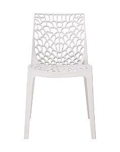 Cadeira Gruvyer Polipropileno Branco Fratini 1.00218.01.0001