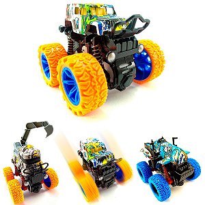 Carrinho De Controle Remoto Dinossauro Monster Big Foot 4x4 - A7L Store