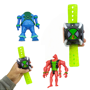 Relógio Ben 10 Omnitrix Roleta Alien Omniverse Brinquedo
