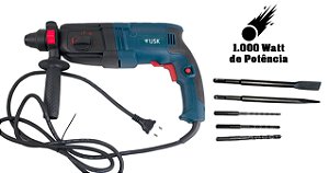 Martelete Perfurador Rompedor 1000w 3001 USK