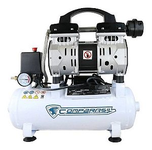 Compressor De Ar Sem Óleo 550-8l Compbrasil 220v