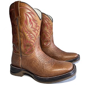 Bota Texana Choup Sola Jump Bico Quadrado