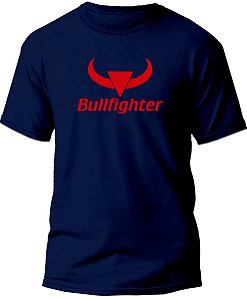 Camiseta Country Masculina 100% Algodão Bullfighter Azul