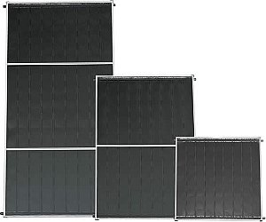 Coletor Solar Fechado - INOX com Rosca 2x1 Termomax