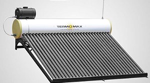 Aquecedor Solar Acoplado Vácuo 150L 15 TUBOS - TERMOMAX