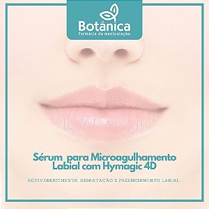 Sérum para Microagulhamento Labial com Hymagic 4D