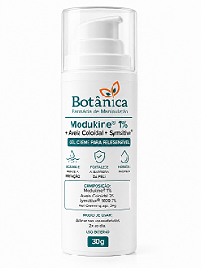 Modukine 1% + Aveia Coloidal + Symsitive | Gel Creme para Pele Sensível 30g