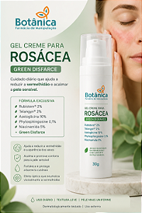 Gel Creme para Rosácea com Rubistem®, Telangyn® e Azeloglicina – Green Disfarce 30g