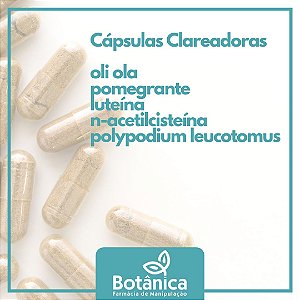 Cápsulas Clareadoras com Oli Ola, Pomegranate e associações