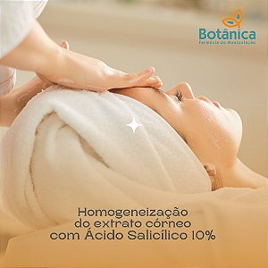Homogeneização do Extrato Córneo com Ácido Salicílico 10% em Álcool pH 3,5 120ml - USO PROFISSIONAL