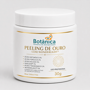 Peeling de Selamento de Ouro 30g USO PROFISSIONAL