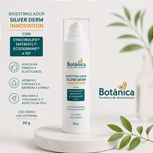 Bioestimulador Facial Silver Derm com Matrixyl®, Synchrolife®, Ecodermine® e IGF – 30g