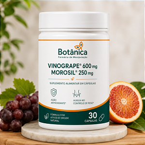 VinOgrape™ + Morosil® – Saciedade, Metabolismo & Controle de Peso.