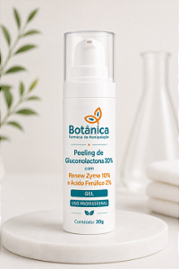 Peeling de Gluconolactona 30% com Renew Zyme 10% e Ácido Ferúlico 2% Gel 30g