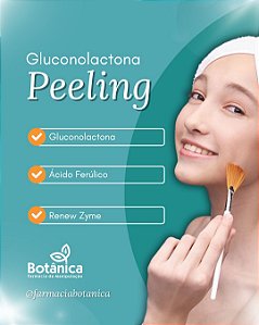 Peeling de Gluconolactona 30% com Renew Zyme 10% e Ácido Ferúlico 2% Gel 30g
