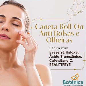 Caneta Roll On para Área dos Olhos com Eyeseryl, Haloxyl, Ácido Tranexânico, Cafeisilane C, BEAUTIFEYE