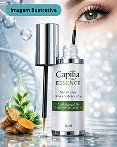 Capilia Essence - Sérum Inovador para Cílios e Sobrancelhas com Capilia Longa 1%, Redensyl 3%, Vegf 1% 13ml