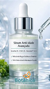 REDUÇÃO DE RUGAS ESTÁTICAS E DINÂMICAS com Dunalina 3%, V/WA 2%, Moistshield ™ HA 2% Sérum